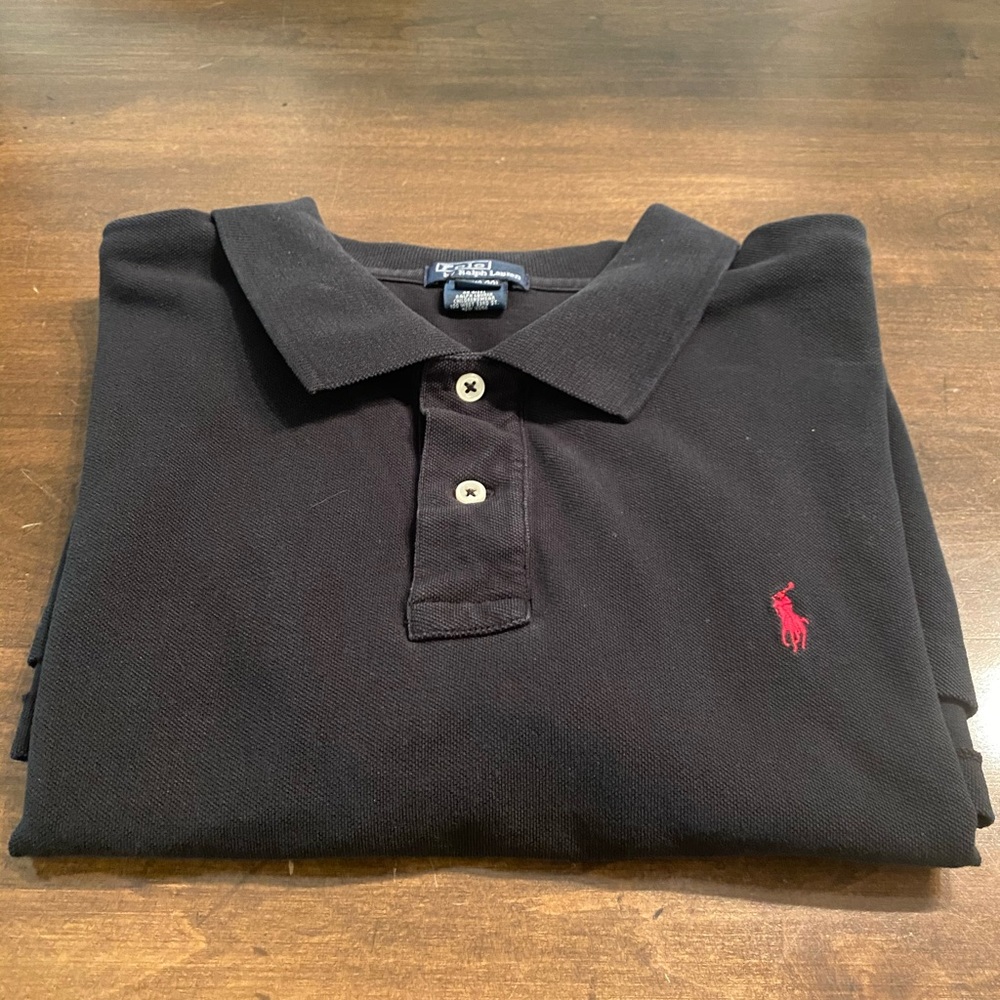 Polo black short sleeve